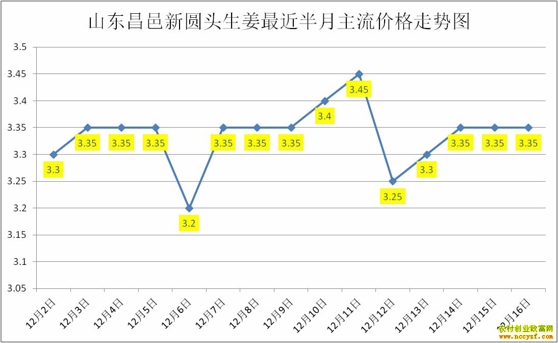 大姜多少钱一斤？山东昌邑生姜价格